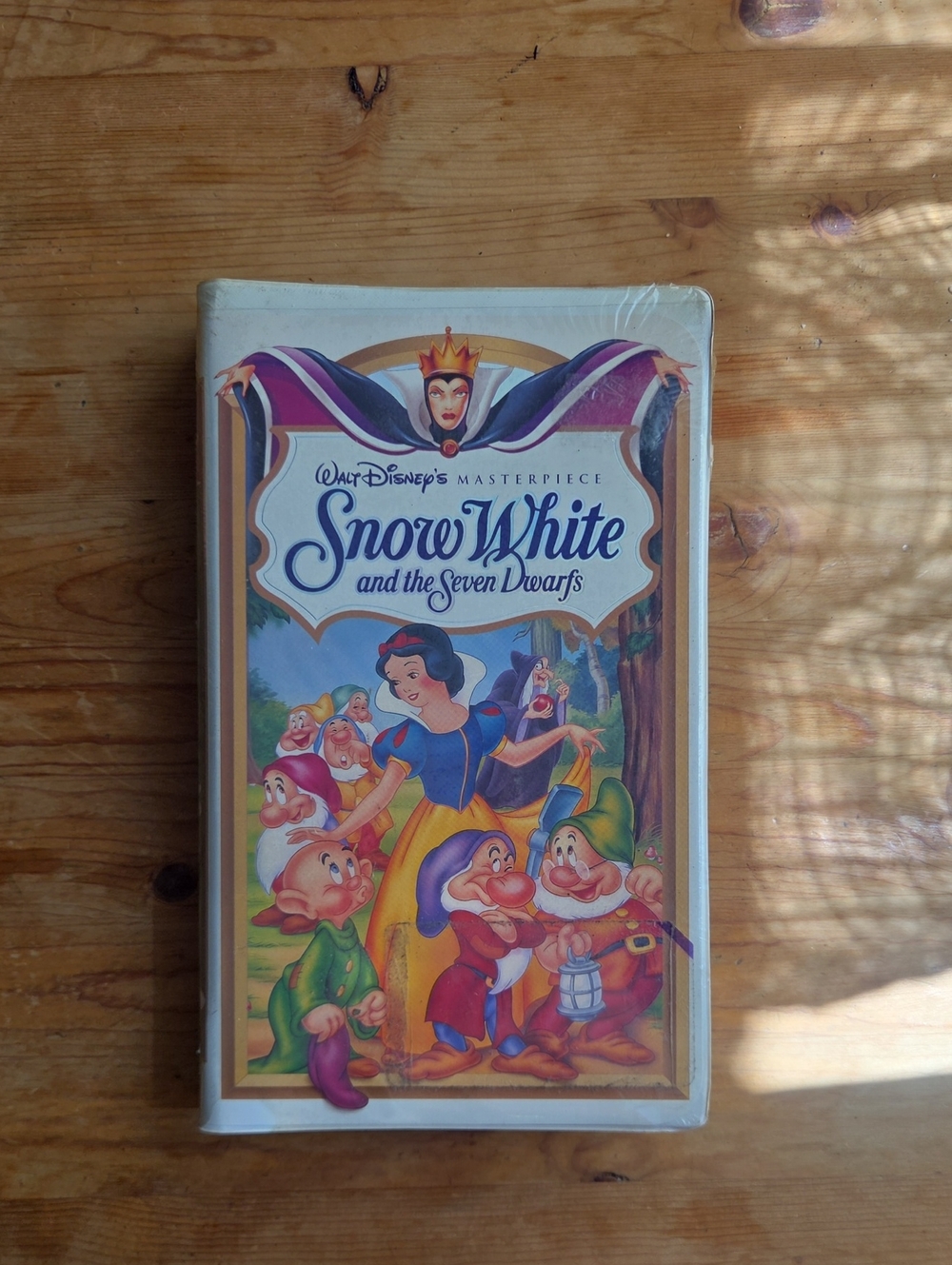 Disney Snow White VHS Sealed Masterpiece Edition Factory Sealed Collectible